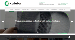 Desktop Screenshot of catator.se